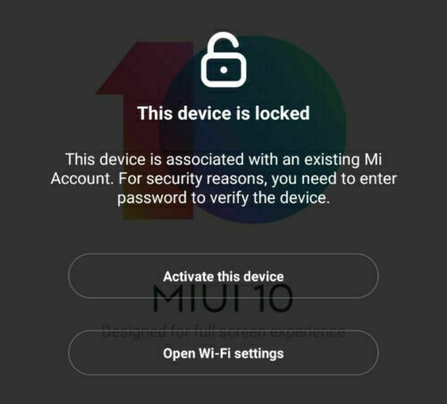 Rimozione sblocco xiaomi - rimozione,