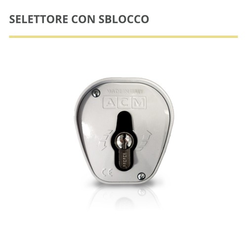 Selettore con sblocco - selettore,