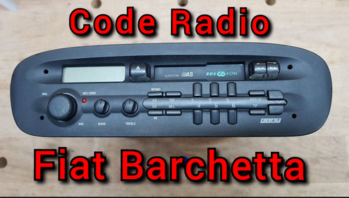 Code codice sblocco radio - codice,