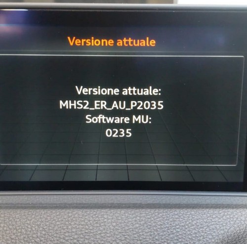 Aggiornamento audi mappe - aggiornamento,