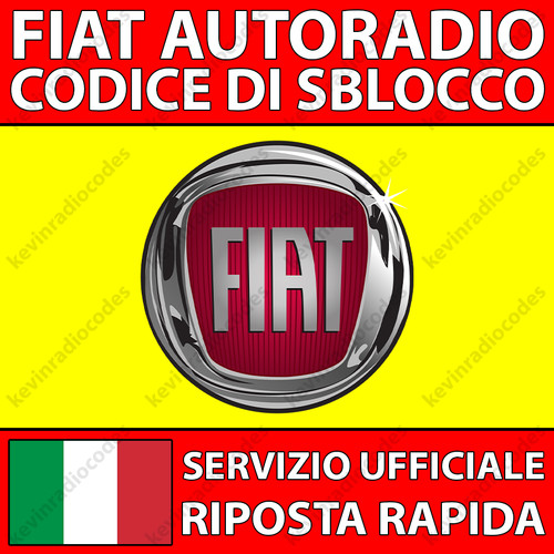 Fiat radio codice - codice, di